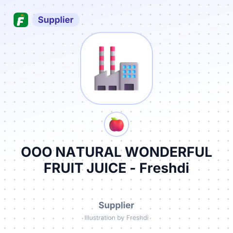 ООО NATURAL WONDERFUL FRUIT JUICE – summary card, no photo uploaded yet