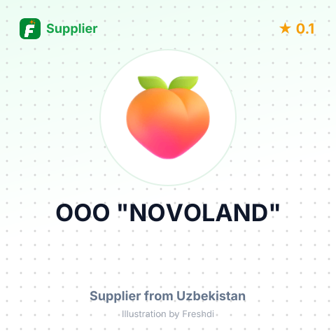 ООО "NOVOLAND" – summary card, no photo uploaded yet