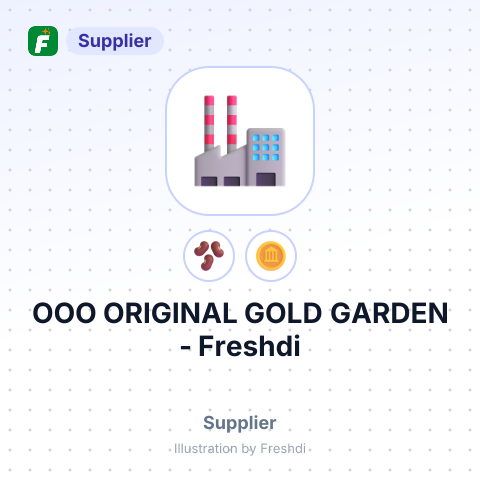 ООО ORIGINAL GOLD GARDEN – summary card, no photo uploaded yet