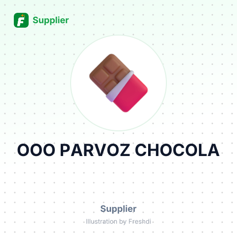 ООО PARVOZ CHOCOLA – summary card, no photo uploaded yet