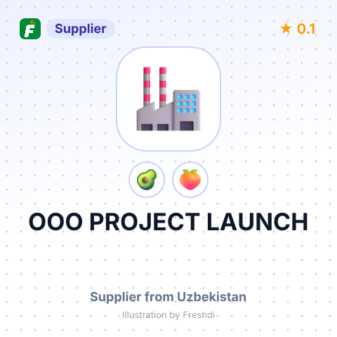 ООО PROJECT LAUNCH – summary card, no photo uploaded yet