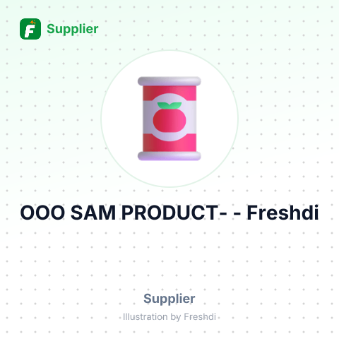 ООО SAM PRODUCT- – summary card, no photo uploaded yet