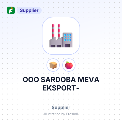 ООО SARDOBA MEVA EKSPORT- – summary card, no photo uploaded yet