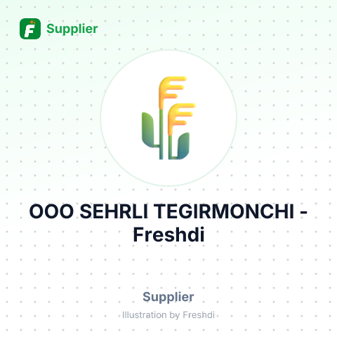 ООО SEHRLI TEGIRMONCHI – summary card, no photo uploaded yet