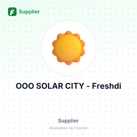 ООО SOLAR CITY – summary card, no photo uploaded yet