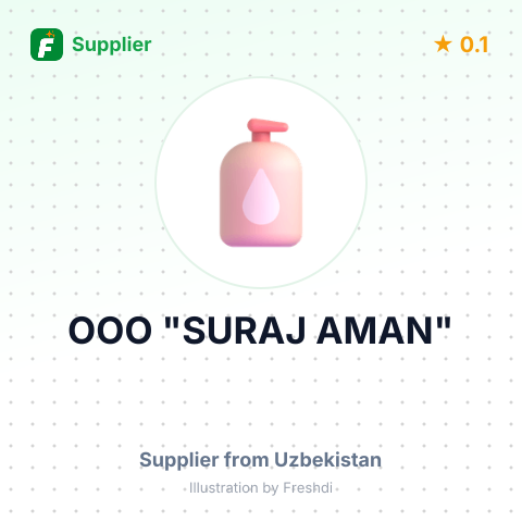 ООО "SURAJ AMAN" – summary card, no photo uploaded yet