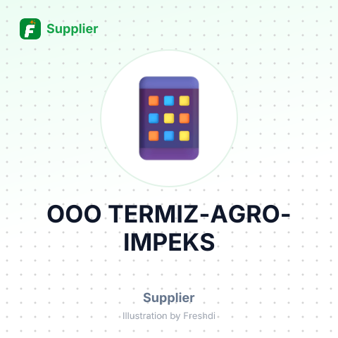ООО TERMIZ-AGRO-IMPEKS – summary card, no photo uploaded yet