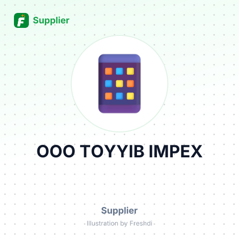 ООО TOYYIB IMPEX – summary card, no photo uploaded yet