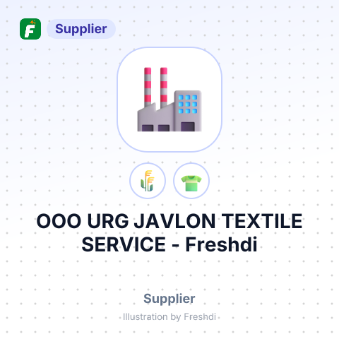 ООО URG JAVLON TEXTILE SERVICE – summary card, no photo uploaded yet