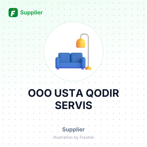 ООО USTA QODIR SERVIS – summary card, no photo uploaded yet