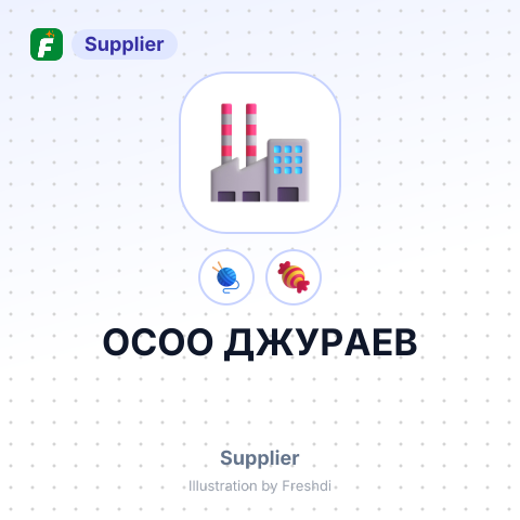 ОСОО ДЖУРАЕВ – summary card, no photo uploaded yet