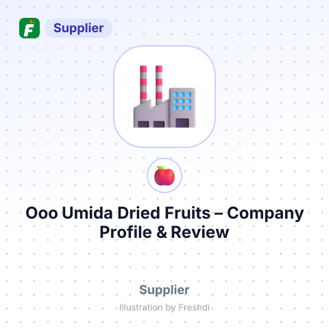 Ооо Umida Dried Fruits – summary card, no photo uploaded yet