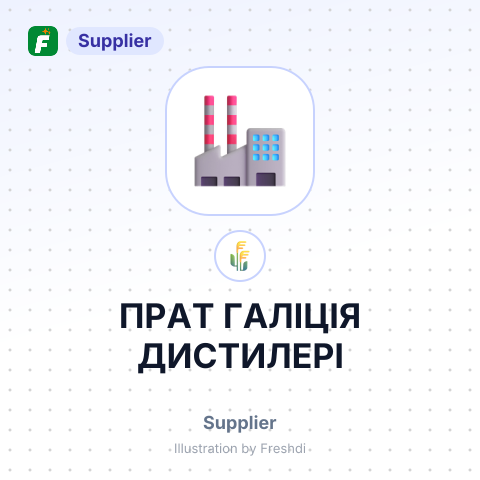 ПРАТ ГАЛІЦІЯ ДИСТИЛЕРІ – summary card, no photo uploaded yet