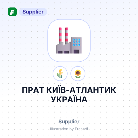 ПРАТ КИЇВ-АТЛАНТИК УКРАЇНА – summary card, no photo uploaded yet