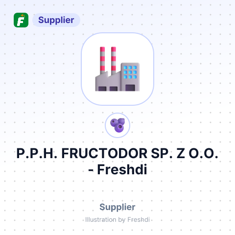 Р.Р.Н. FRUCTODOR SP. Z О.О. – summary card, no photo uploaded yet