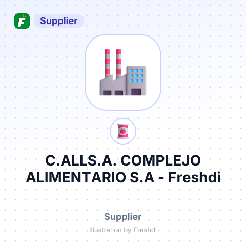 С.ALLS.A. COMPLEJO ALIMENTARIO S.A – summary card, no photo uploaded yet