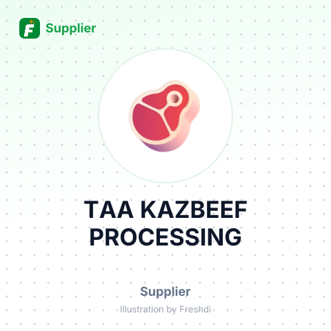 ТАА KAZBEEF PROCESSING – summary card, no photo uploaded yet