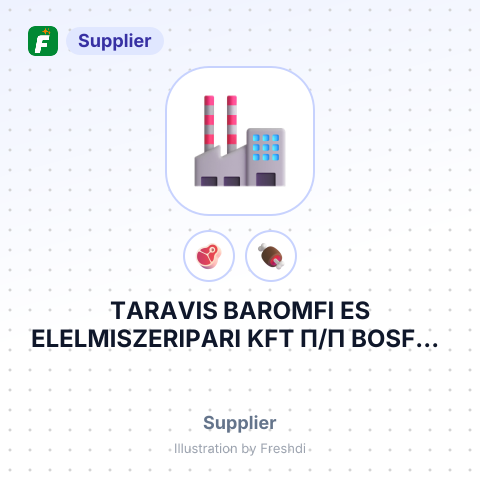 ТАRAVIS ВАROMFI ES ELЕLMISZERIPARI KFT П/П BOSFAR ALLIANCE LP – summary card, no photo uploaded yet