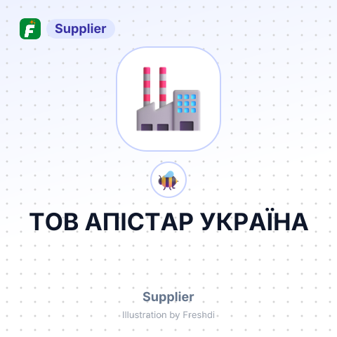 ТОВ АПІСТАР УКРАЇНА – summary card, no photo uploaded yet