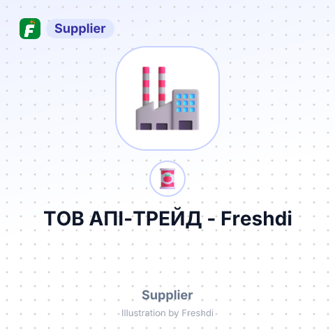 ТОВ АПІ-ТРЕЙД – summary card, no photo uploaded yet