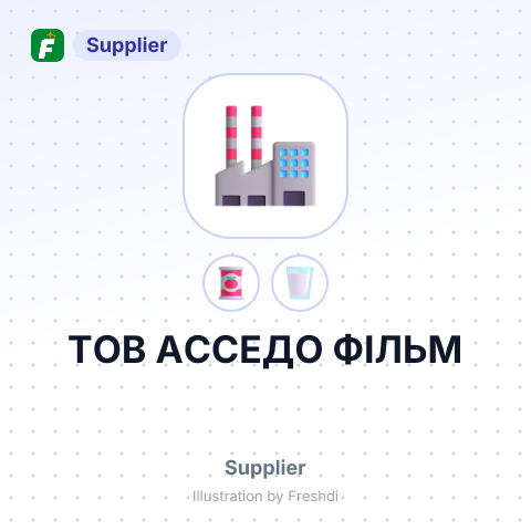 ТОВ АССЕДО ФІЛЬМ – summary card, no photo uploaded yet
