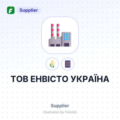 ТОВ ЕНВІСТО УКРАЇНА – summary card, no photo uploaded yet
