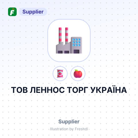 ТОВ ЛЕННОС ТОРГ УКРАЇНА – summary card, no photo uploaded yet