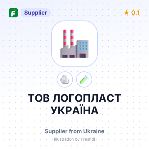 ТОВ ЛОГОПЛАСТ УКРАЇНА – summary card, no photo uploaded yet