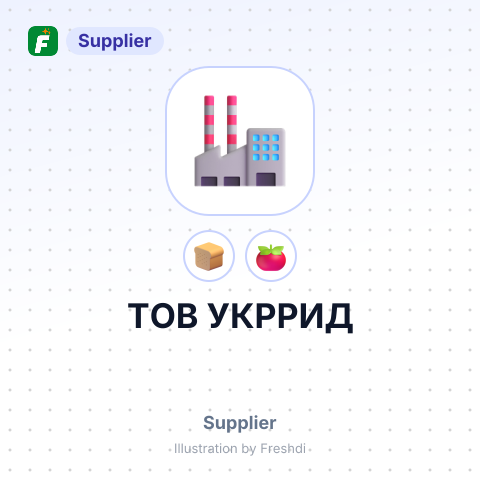 ТОВ УКРРИД – summary card, no photo uploaded yet