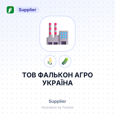 ТОВ ФАЛЬКОН АГРО УКРАЇНА – summary card, no photo uploaded yet