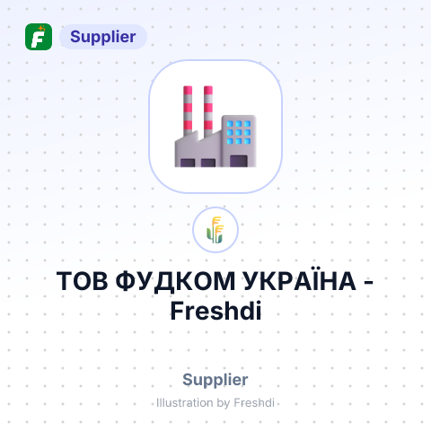 ТОВ ФУДКОМ УКРАЇНА – summary card, no photo uploaded yet