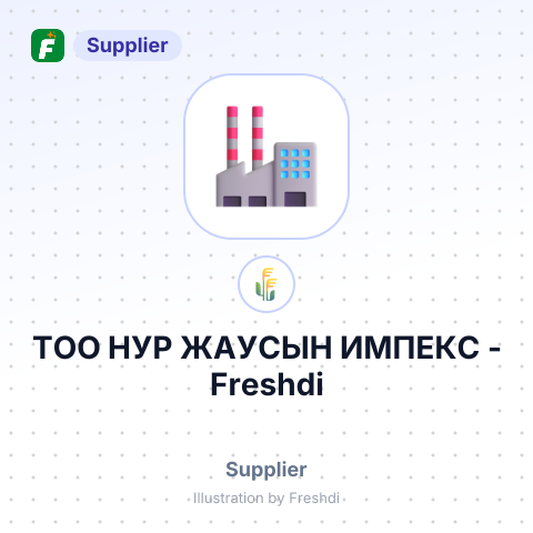 ТОО НУР ЖАУСЫН ИМПЕКС – summary card, no photo uploaded yet