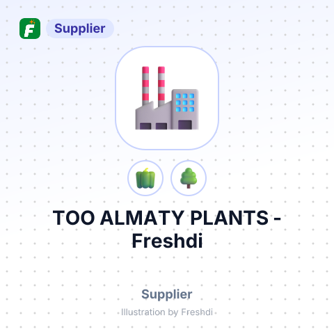 ТОО ALMATY PLANTS – summary card, no photo uploaded yet