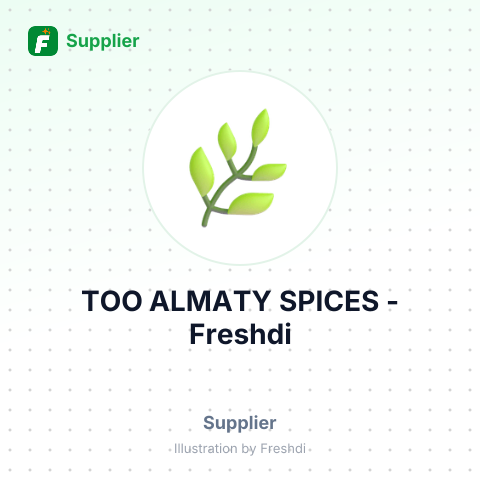 ТОО ALMATY SPICES – summary card, no photo uploaded yet