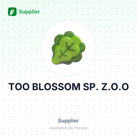 ТОО BLOSSOM SP. Z.O.O – summary card, no photo uploaded yet