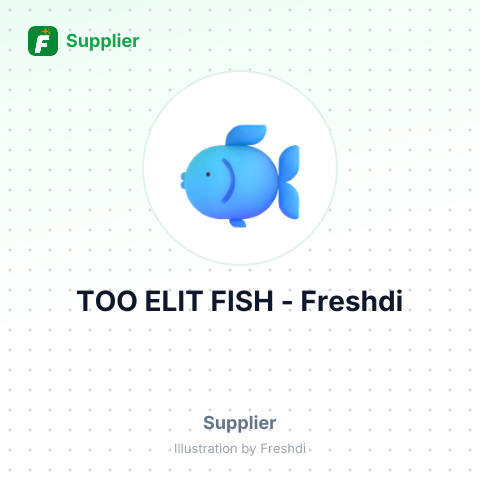 ТОО ELIT FISH – summary card, no photo uploaded yet
