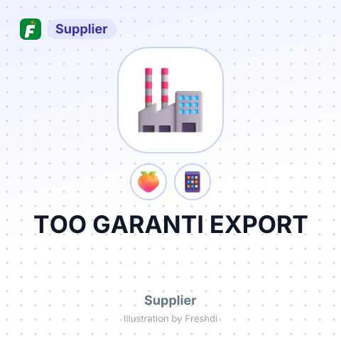ТОО GARANTI EXPORT – summary card, no photo uploaded yet