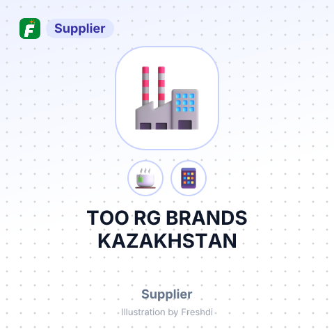 ТОО RG BRANDS KAZAKHSTAN – summary card, no photo uploaded yet