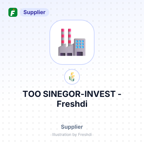 ТОО SINEGOR-INVEST – summary card, no photo uploaded yet