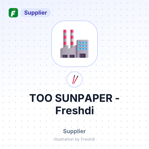 ТОО SUNPAPER – summary card, no photo uploaded yet