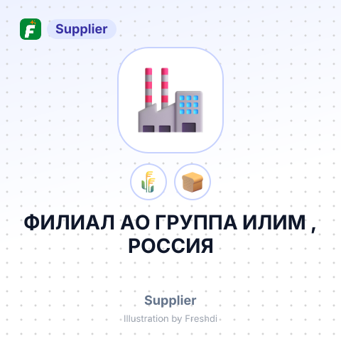 ФИЛИАЛ АО ГРУППА ИЛИМ , РОССИЯ – summary card, no photo uploaded yet
