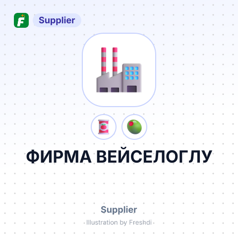 ФИРМА ВЕЙСЕЛОГЛУ – summary card, no photo uploaded yet