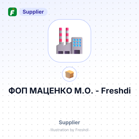 ФОП МАЦЕНКО М.О. – summary card, no photo uploaded yet