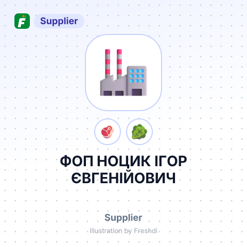 ФОП НОЦИК ІГОР ЄВГЕНІЙОВИЧ – summary card, no photo uploaded yet