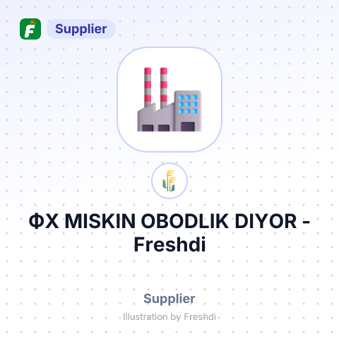 ФХ MISKIN OBODLIK DIYOR – summary card, no photo uploaded yet