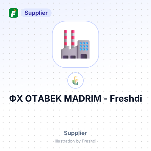ФХ OTABEK MADRIM – summary card, no photo uploaded yet