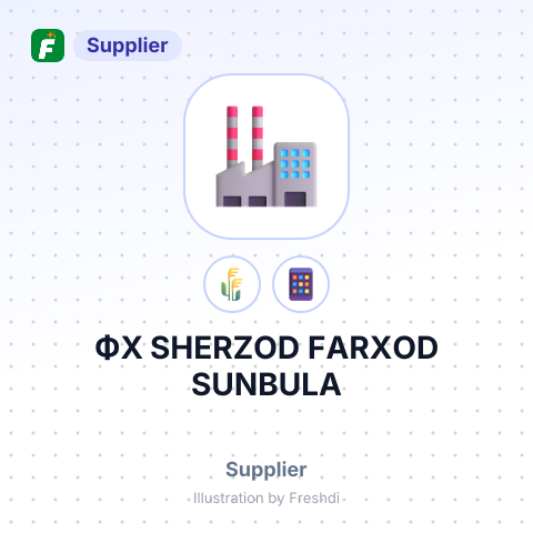 ФХ SHERZOD FARXOD SUNBULA – summary card, no photo uploaded yet