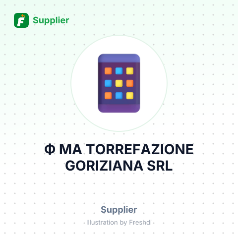 Ф МА TORREFAZIONE GORIZIANA SRL – summary card, no photo uploaded yet