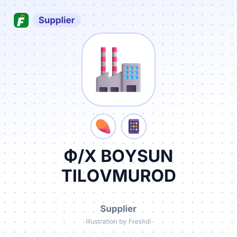 Ф/X BOYSUN TILOVMUROD – summary card, no photo uploaded yet