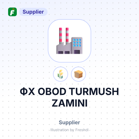 ФX OBOD TURMUSH ZAMINI – summary card, no photo uploaded yet